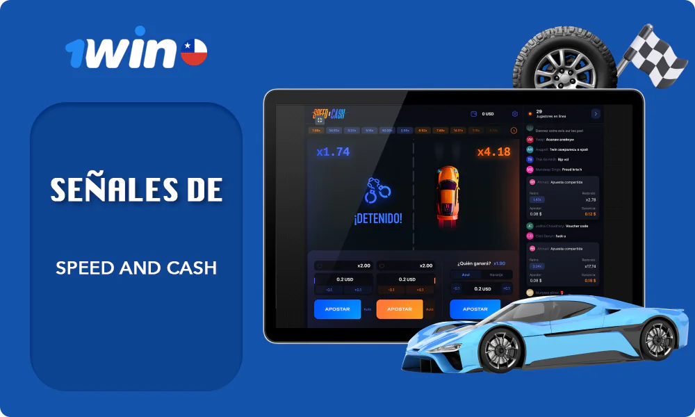 1win Speed and Cash usa un generador auditado para garantizar juego justo